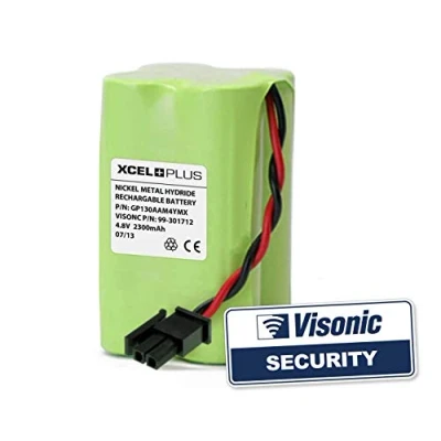 Image de Visonic Powermax Express et Powermaster 10 Alarme de batterie 99301712 Gp130aam4ymx, 7.20 voltsV