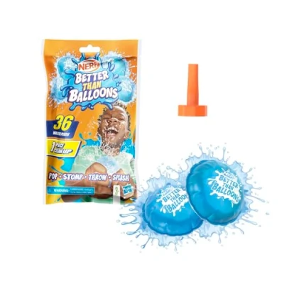 Image de Nerf Better Than Balloons, Jouets d&#039;eau, 36 Bombes à Eau
