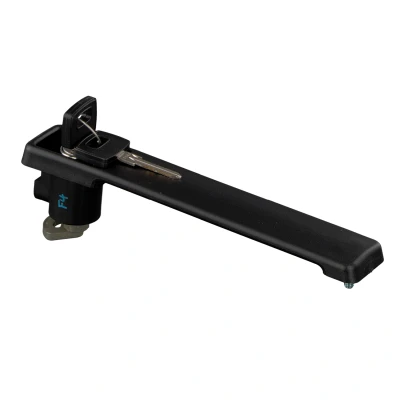 Image de FEBI BILSTEIN 29184 Poignée de Porte gauche, droit avec cylindre fermeture, clé noir MAN: F 2000
