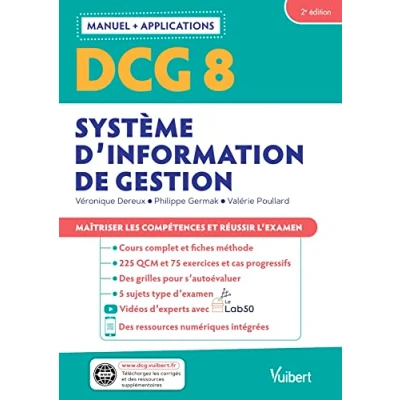 Image de DCG 8 Systèmes d&#039;information de gestion : Manuel et Applications Livre d’occasion Bon