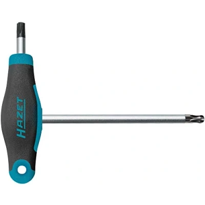 Image de HAZET 829KKT T40 Tournevis à lame courte et longue pour une utilisation flexible Bleu foncé