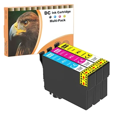 Image de LOSMANN D&amp;C Ink 3X Cartouches d&#039;encre Compatibles pour Epson 503XL 503 XL Expression Home XP 5200 5205 XP5200 XP5205, Workforce WF 2960 2965 WF2960 WF2965 2960DWF 2965DWF