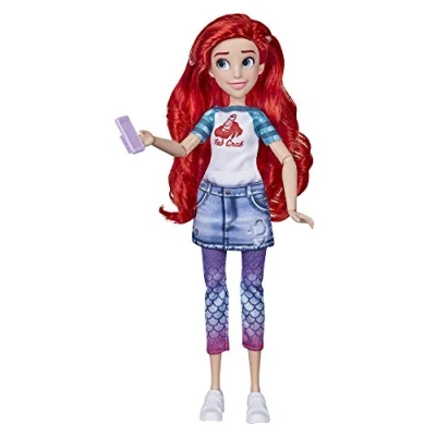 Image de Disney Princesses Poupee Tendance Comfy Squad Ariel 30 cm, Multicolore, N/A