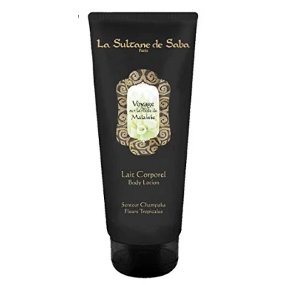 Image de la Sultane de Saba Lait corporel Champaka et Fleurs tropicales, 200 ml Voyage sur route Malaisie