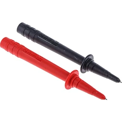 Image de Jeu de pointes touche sécurité Fluke TP74 1541649 femelle 4 mm CAT III 1000 V, II V rouge, noir 1 pc(s)