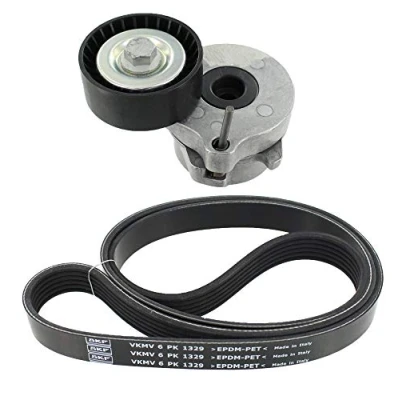 Image de SKF VKMA 35340 Jeu de courroies trapézoïdales à nervures OPEL: Corsa D 3/5 portes, Meriva B