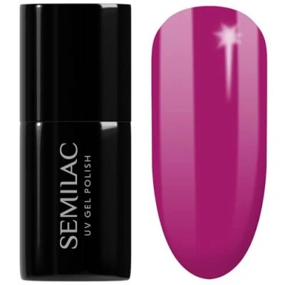 Image de Semilac Vernis à ongles gels semi permanents UV 011 Purple Diamond 7ml