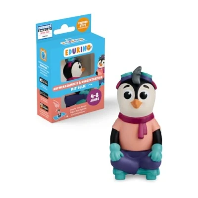 Image de Edurino Figurine Ollie attention et Concentration à partir de 4 ans avec application Jeu éducatif innovant numérique Maintenir l&#039;attention Écouter observer entraînement