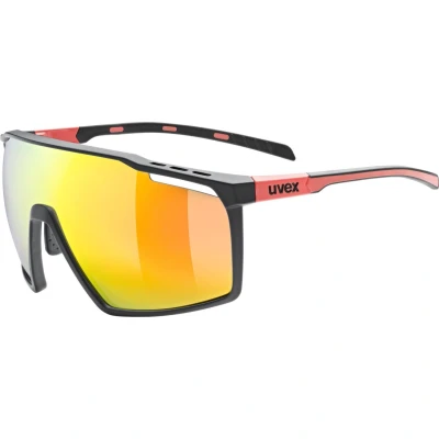 Image de Uvex mtn perform, lunettes de soleil, noir/rouge