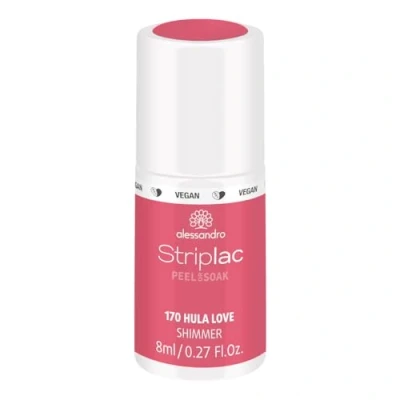 Image de alessandro Striplac HULA LOVE Vernis à ongles LED dans un ton framboise scintillant pour des parfaits en 15 minutes, 8 ml