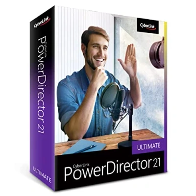 Image de CyberLink PowerDirector 21 Ultimate Professionelle Videobearbeitung Lebenslange Lizenz BOX Windows (64 Bit)