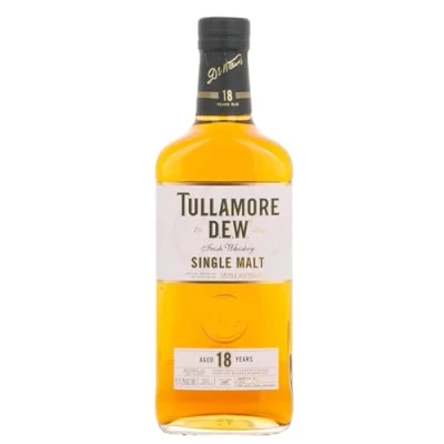 Image de Tullamore D.E.W. 18 Years Old Single Malt Irish Whiskey 41,3% Vol. 0,7l in Giftbox