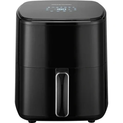 Image de Friteuse sans huile ARTHUR MARTIN Airfryer 5 L 1400 W Ecran tactile 7 pré réglages de cuisson Noir Neuf