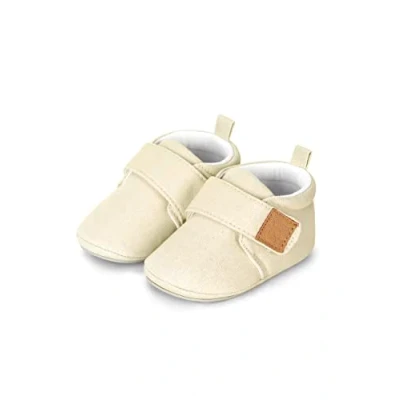 Image de Sterntaler Mixte Chaussures d&#039;éveil pour bébé uni Semelle de Mocassin, Beige, 20 EU