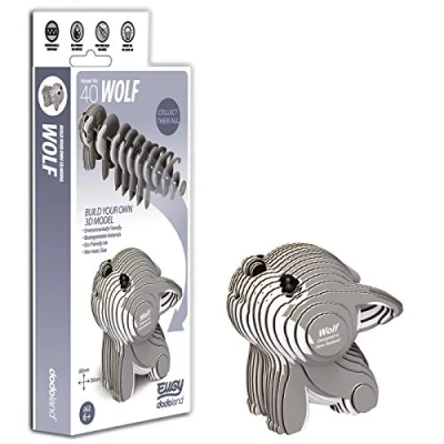 Image de EUGY 3D Modèle, Wolf, Kit de Loisirs créatifs