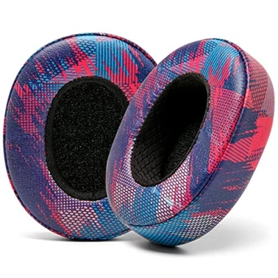 Image de WC Skullcandy Crusher/Evo/Hesh 3 Coussinets pour Casque Extra épais par Wicked Cushions Amélioration de la durabilité, l&#039;épaisseur, du Confort et l&#039;isolation phonique Speed Racer