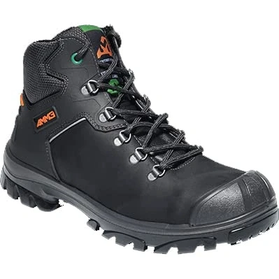 Image de EMMA Safety MM33556837 Chaussures de Sécurité Circulaires Protège Vos Pieds Haut en Bas Modèle: Himalaya Taille EU: 37 Couleur: Noir Coupe Extra Large