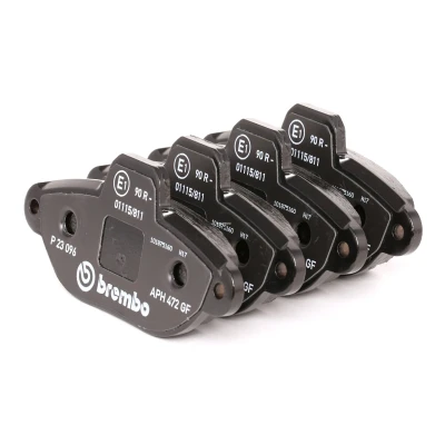 Image de BREMBO P 23 096 Jeu de plaquettes frein contact signal d&#039;usure exclu sans accessoires FIAT: Cinquecento, Punto I 3/5 portes, Panda II 5 portes