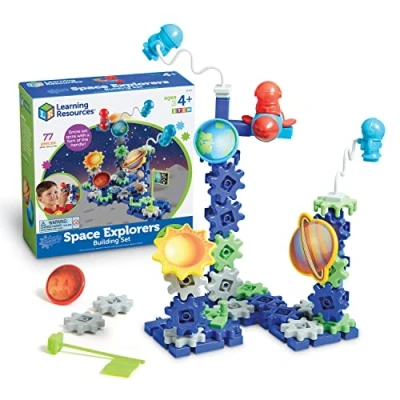 Image de Learning Resources Jeu de construction Explorateurs l&#039;espace Gears Gears, M