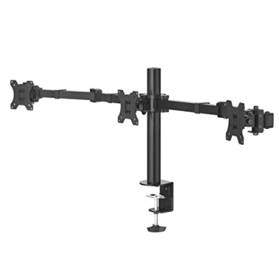 Image de SUPPORT D&#039;ÉCRAN, 3 ÉCRANS, AJUST. HTEUR, PIVOT. INCLIN., 13&#039;&#039; 27&#039;&#039; H