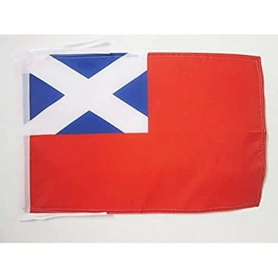 Image de AZ FLAG Drapeau Ecosse Red Ensign 45x30 cm Pavillon Marine Écossaise 100% Polyester Avec Deux Cordelettes 20g