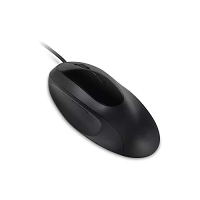 Image de Kensington Souris Filaire Ergonomique Pro Fit Ergo pour Ordinateurs/PC/Gaming, Connexion USB 3.0, 4 Réglages DPI &amp; 5 Boutons Noir (K75403EU)