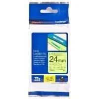 Image de Brother TZe C51 (24 mm) Noir sur jaune Ruban