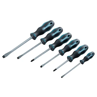 Image de Jeu de 6 tournevis SL &amp; PZ MAKITA E 10512
