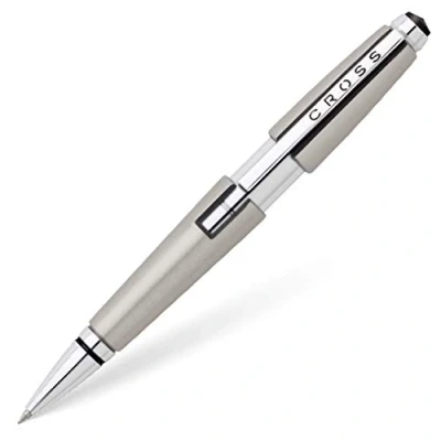 Image de CROSS Edge roller titanium convertible / Stylo rechargeable Avec système d’ouverture par glissement Écrin classique et recharge noire incluse