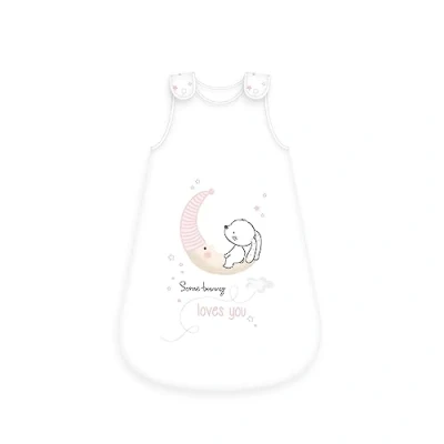 Image de Herding Baby Best Gigoteuse pour Bébé Little Bunny, motif Lapin, 70 x 45 cm, fermeture éclair sur le pourtour et boutons pression
