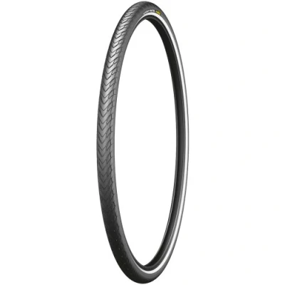 Image de Michelin Protek Max Rigide Copertone Unisex Adulto, Nero/Reflex, 700x32