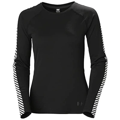 Image de Helly Hansen Aux femmes W Lifa Active Stripe Crew XS Bleu