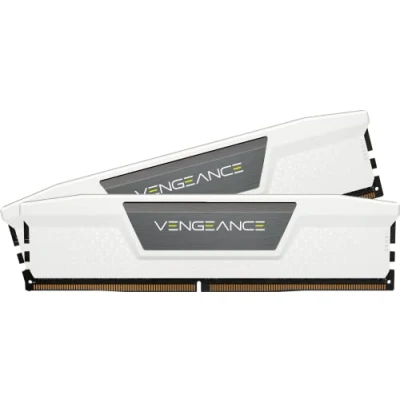 Image de CORSAIR Vengeance DDR5 RAM 32GB (2x16GB) 5600MHz CL40 Intel XMP Mémoire Informatique Compatible iCUE Blanc (CMK32GX5M2B5600C40W)