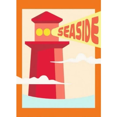 Image de Ravensburger CreArt 23899 Lighthouse by The Sea Peinture par numéros à partir de 12 Ans