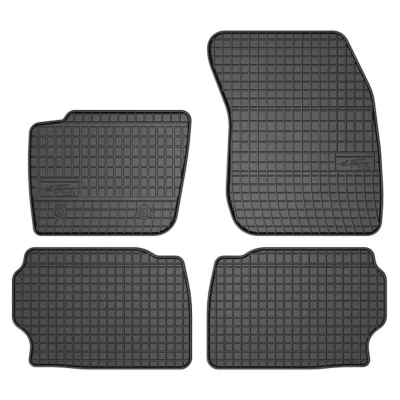 Image de FROGUM 0302 Ensemble de tapis sol Caoutchouc avant et arrière 4 noir Sur mesure FORD: MONDEO 4, Turnier