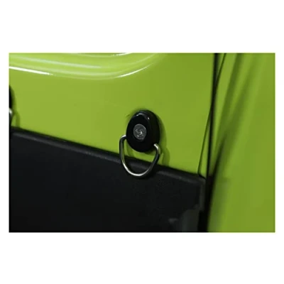 Image de PSKOO Compatible avec Suzuki Jimny 2019 2020 2021 2022 2023 JB64 JB74 Ancres d&#039;arrimage de Voiture Boucle à Anneau en D Accessoires intérieurs ABS/Acier Inoxydable