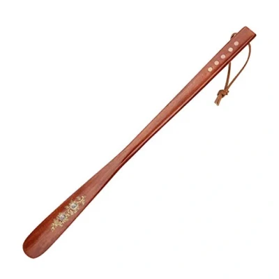 Image de CIEEIN CIEHT Chausse pied en bois massif à long manche Huanghuali 55cm de longueur