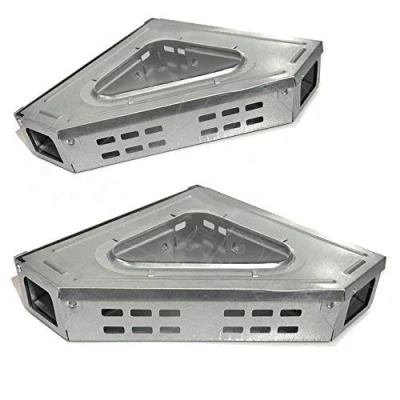 Image de ASC 2pk Humain Coin Pièces Piège à Souris Métal Parasite Attrapeur Multicatch Réutilisable…