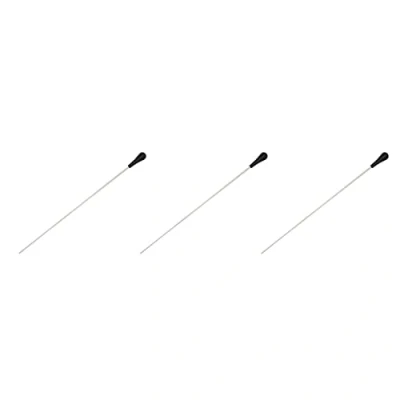 Image de Speesy Lot de 3 baguettes chef d&#039;orchestre musicale en ABS noir 38,1 cm