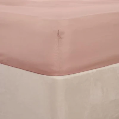 Image de Brentfords Draps Housses, 100% Polyester, Microfibre Douce, Rose, King