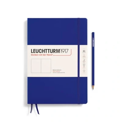 Image de LEUCHTTURM1917 372344 Carnet de notes Composition B5, couverture rigide, 219 pages numérotées, Ink, blanc