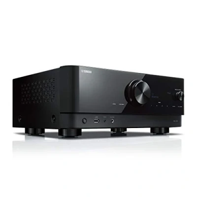 Image de Yamaha RX V4A, Noir Amplificateur WiFi avec son Surround MusicCast, Fonctions Gaming et Systèmes Voice Control Système Home Cinéma 5.2