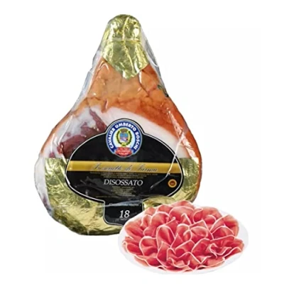Image de JAMBON de PARME AOP Entier, desosse, Kg. 8. Prosciutto di Parma fait 18 mois, en confection sous vide