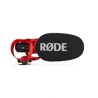 Image de RØDE VideoMic GO II Microphone Canon ultra compact pour appareil photo avec sorties 3,5 mm et USB le cinéma, la création de contenu, podcasting les appels vidéo
