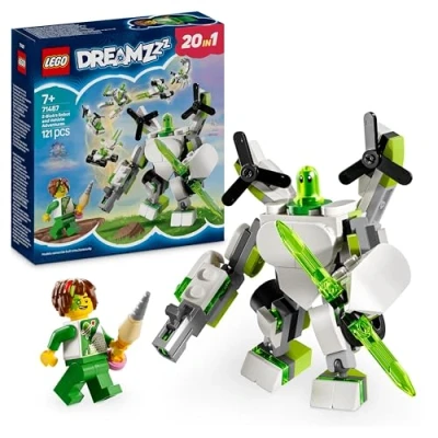 Image de LEGO DREAMZzz Aventures de Z Blob : Robots et véhicules Un Robot Qui se transforme pour stimuler Le Jeu avec la minifigurine Mateo Les Enfants dès 7 Ans 71487