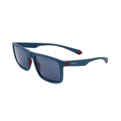 Image de Lunettes De Soleil Polaroid Pld 2134/s Col. Clp/c3 Hommes Carré Eau Verte