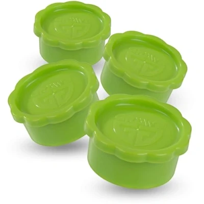 Image de GRÄWE Sodastream Lot de 4 couvercles pour bouteilles en verre Penguin et Crystal Vert