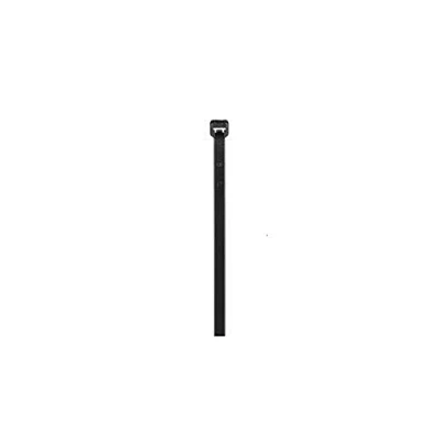 Image de Panduit PLT2S C0 Lot de 100 attaches verrouillage Pan Ty standard, longueur 7,4 cm, nylon résistant aux intempéries 6.6, noir