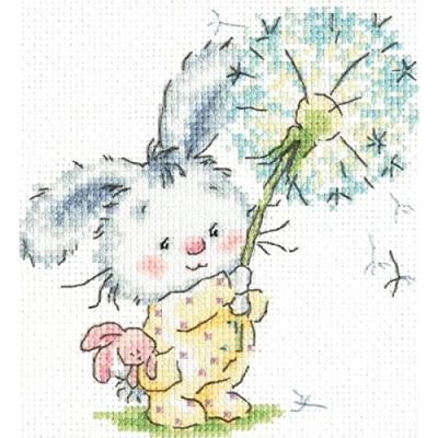 Image de magic needle 19 06 ZW Kit de point croix avec motif compté Zweigart Edition, coton, multicolore, 12 x 13 cm