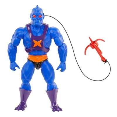 Image de Masters of the Universe Origins Webstor Figurine articulée 14 cm de la collection Cartoon, méchant avec 16 points d&#039;articulation, accessoires et mini bande dessinée, HYD36